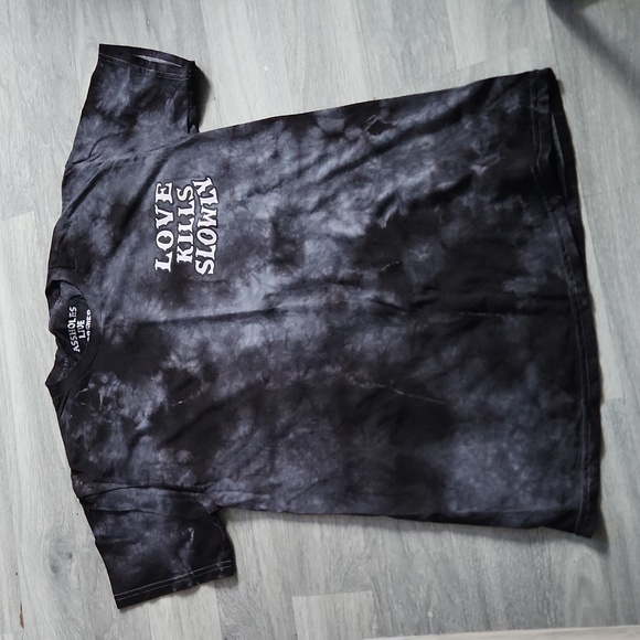 Brand new Alf love kills slowly t shirt medium acid wash - Picture 3 of 4